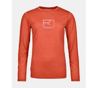ORTOVOX 150 Cool MTN Silhouette LS W, 84081, Sunset Orange, L