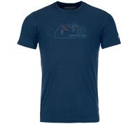 ORTOVOX 150 Cool Vintage Badge Ts - Hombre - Azul - talla XL- modelo 2025