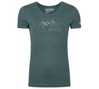ORTOVOX 150 Cool Vintage Badge Ts W - Mujer - Gris - talla M- modelo 2025