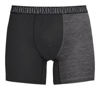 ORTOVOX 150 Essential Boxer Briefs - Hombre - Negro / Gris - talla XL- modelo 2026