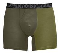 Ortovox - 150 Essential Boxer Briefs M Dark Wild Herbs de Lana - Talla XL - Caqui Caqui XL