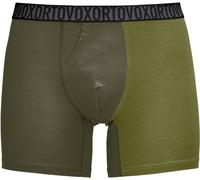 Ortovox - 150 Essential Boxer Briefs M Dark Wild Herbs de Lana - Talla L - Caqui Caqui L