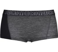 Calzoncillos bóxer funcionales para mujer Ortovox 150 Essential Hot Pants W Talla: M / Color: gris/negro