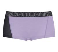 Calzoncillos bóxer funcionales para mujer Ortovox 150 Essential Hot Pants W Talla: S / Color: violeta/negro