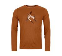 ORTOVOX 185 Merino MTN Cutout LS M, 83075, Bristle Brown, XL