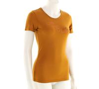 Ortovox 185 Merino Tangram Logo TS Mujer T-Shirt XS Naranja