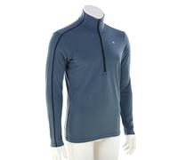 Ortovox 185 Rock´n`Wool Zip Neck Caballeros Camiseta funcional S Azul