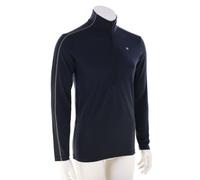 Ortovox 185 Rock´n`Wool Zip Neck Caballeros Camiseta funcional XXL Negro