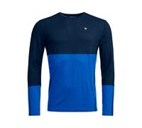 Ortovox 185 Rock'N'Wool Long Sleeve Men's Deep Ocean Camiseta de hombre M