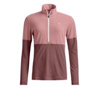 Ortovox 185 Rock'n'Wool Zip Neck, mujer, rosa 36(S) Dusk Rose