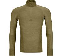 ORTOVOX Camiseta funcional con cremallera 230 Competition para hombre oliva | M