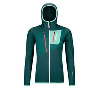 ORTOVOX 87201-62301 Fleece Grid Hoody W Sweatshirt Mujer Dark Pacific Tamaño XS