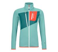 ORTOVOX 87202-61301 FLEECE GRID JACKET W Jacket Mujer ice waterfall Tamaño S