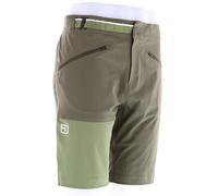 Ortovox Brenta Shorts Caballeros Short para exteriores M Verde oliva oscuro