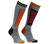 Ortovox - Calcetines de esquí - Freeride Long Socks M Clay Orange de Lana - Talla 39-41 - Naranja Naranja 39-41
