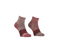 Calcetines de mujer Ortovox Alpine Quarter Socks W Talla de calcetines: 35-38 / Color: rosa/burdeos