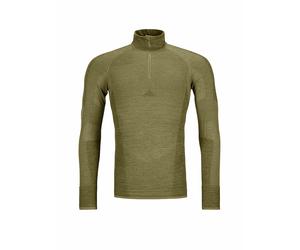 ORTOVOX Camiseta funcional con cremallera 230 Competition para hombre oliva | S
