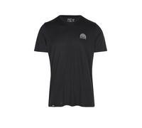 ORTOVOX Camiseta funcional de hombre 120 COOL Tec Stripe negro | XL