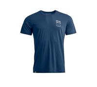 ORTOVOX Camiseta funcional de hombre Mountain 150COOL azul oscuro | L