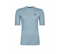 ORTOVOX Camiseta funcional de mujer 185 Merino MTN Hug azul claro | XS