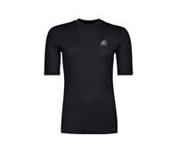 ORTOVOX Camiseta funcional de mujer 185 Merino MTN Hug negro | M