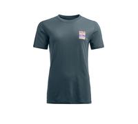 Camiseta de mujer Ortovox 140 COOL MTN GRADIENT TS W (gris ártico oscuro)