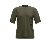 ORTOVOX Camiseta funcional de mujer Patch 185 Merino oliva | S
