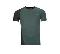ORTOVOX Camiseta funcional para hombre 120 Cool Tec Fast Upward verde oscuro | XL