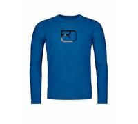 ORTOVOX Camiseta funcional para hombre MTN Silhouette 150 COOL Tencel azul | M