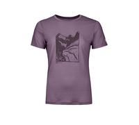 ORTOVOX Camiseta funcional para mujer 120 COOL Tec Cut lila | M