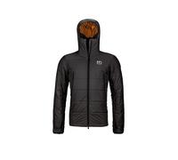 ORTOVOX Chaqueta aislante con capucha Zinal para hombre negro | XL
