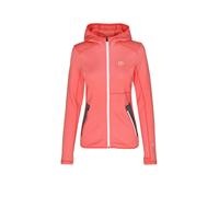 ORTOVOX Chaqueta con capucha de forro polar para mujer coral | XS