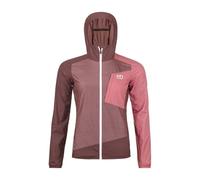 ORTOVOX Chaqueta cortavientos W - Chaqueta ligera y resistente al viento para mujer con un tamaño mínimo de embalaje para excursiones alpinas - VIOLETT - Mujer - L
