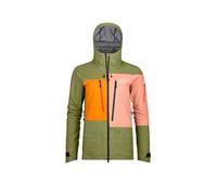 ORTOVOX Chaqueta de esquí de travesía Deep Shell 3L para mujer oliva | XS