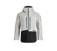 ORTOVOX Chaqueta de esquí de travesía para hombre Ravince Free 3L con capucha beige | L