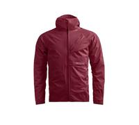 ORTOVOX Chaqueta de senderismo para hombre Trace 2,5L Hoodie rojo oscuro | XXL