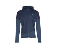 ORTOVOX Chaqueta híbrida con capucha Trace para hombre azul oscuro | XL