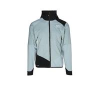 ORTOVOX Chaqueta híbrida para hombre Col Becchei con capucha azul claro | M