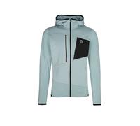 ORTOVOX Chaqueta polar con capucha Grid para hombre azul claro | L