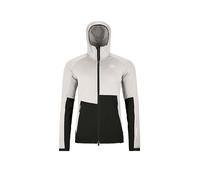 ORTOVOX Chaqueta polar con capucha Rib para mujer crema | XL
