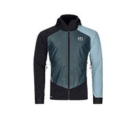 ORTOVOX Chaqueta softshell de touring para hombre Col Becchei con capucha gasolina | XL