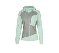 ORTOVOX Cortavientos con capucha Trace para mujer verde | S