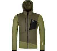 Ortovox - Fleece Grid Hoody M Wild Herbs de Lana - Talla S - Caqui Caqui S