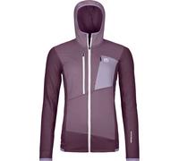 ORTOVOX Fleece Grid Hoody W - Mujer - Violeta / Rosa - talla M- modelo 2026