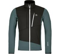 Sudadera de hombre Ortovox Fleece Grid Jacket M Talla: XL / Color: azul/gris