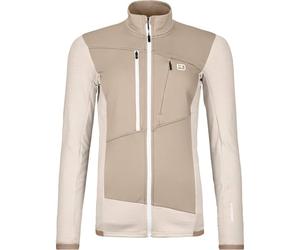 ORTOVOX Fleece Grid Jacket W - Mujer - Beige - talla XS- modelo 2026