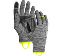 Guantes de hombre Ortovox Fleece Light Glove M Talla de guantes: XL / Color: gris/negro