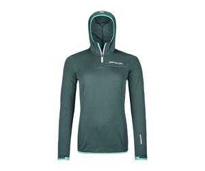 ORTOVOX Fleece Light Grid ZN Hoody W Dark Arctic Grey 40 Mujer