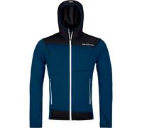 ORTOVOX Fleece Light Hoody M - Hombre - Azul / Negro - talla L- modelo 2026