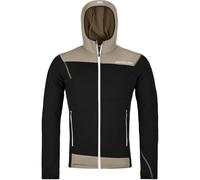 Ortovox - Ropa de senderismo - Fleece Light Hoody M Black Raven de Lana - Talla XL - Negro Negro XL